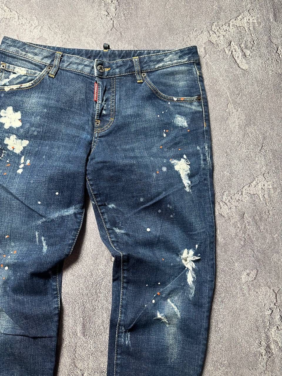 Dsquared2 × Jean Crazy Distressed Jean Dsquared2 Hockney Jean Size US 26 / EU 42 - 5 Thumbnail