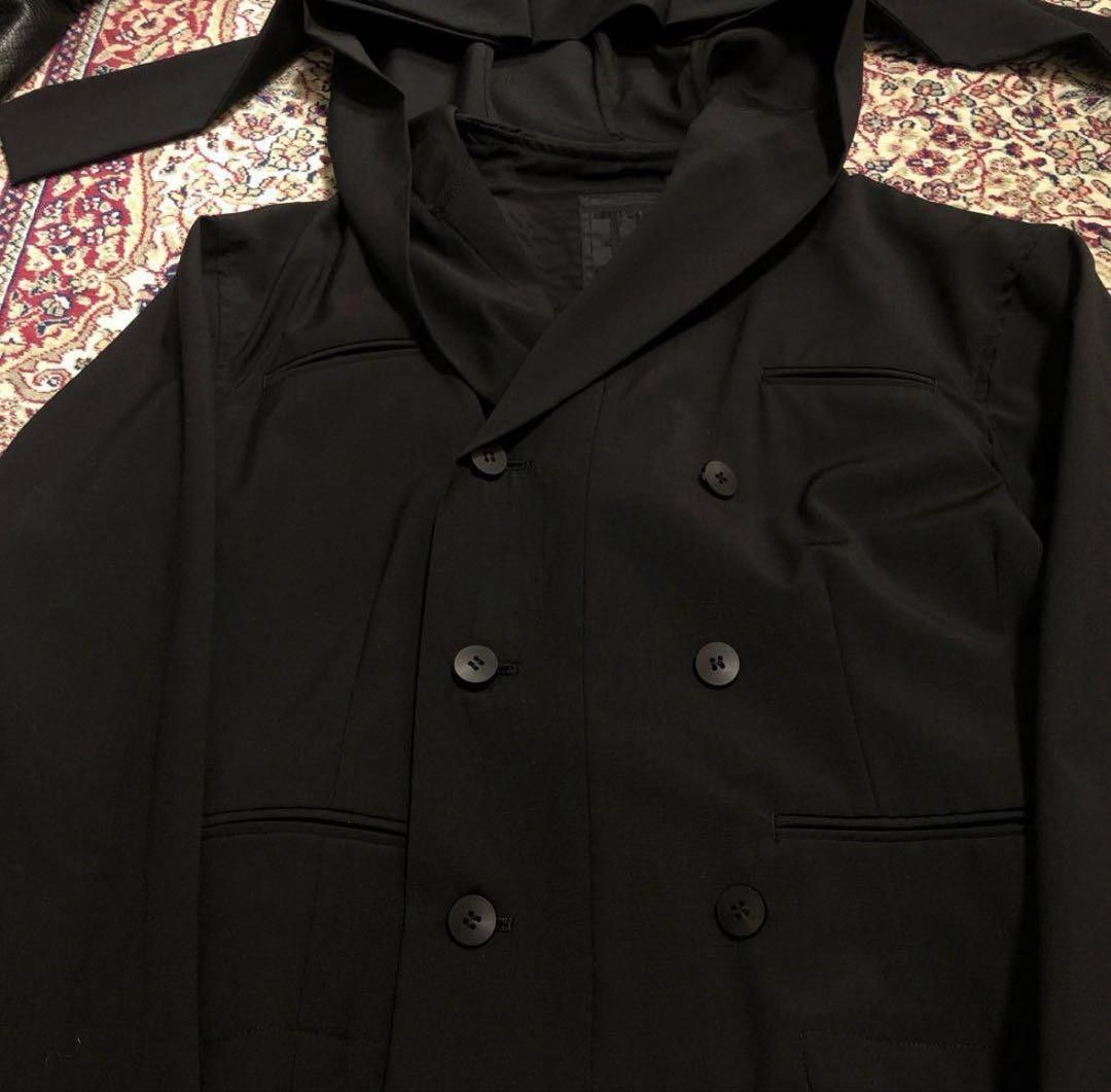 Yohji Yamamoto YOHJI YAMAMOTO pour homme archive hooded double jacket Size US S / EU 44-46 / 1 - 5 Thumbnail