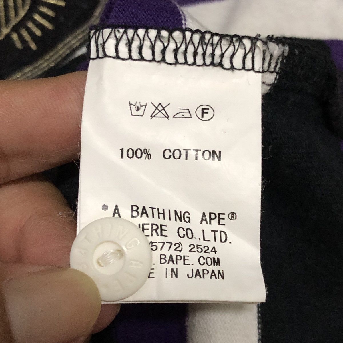 Bape Striped Rugby Shirt Size S / US 4 / IT 40 - 11 Thumbnail