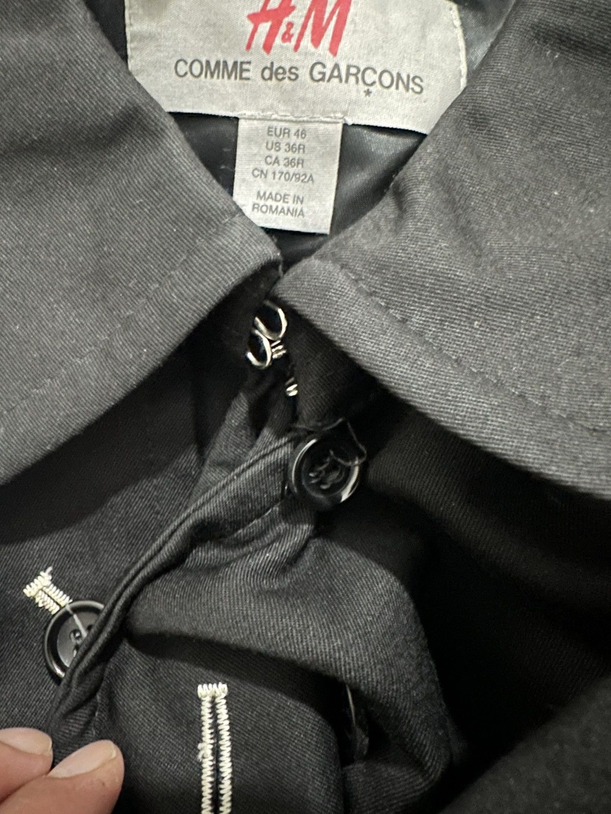 Comme des Garcons × H&M COMME DES GARCONS X H&M TRENCH COAT A/W 2008 Size US S / EU 44-46 / 1 - 12 Thumbnail