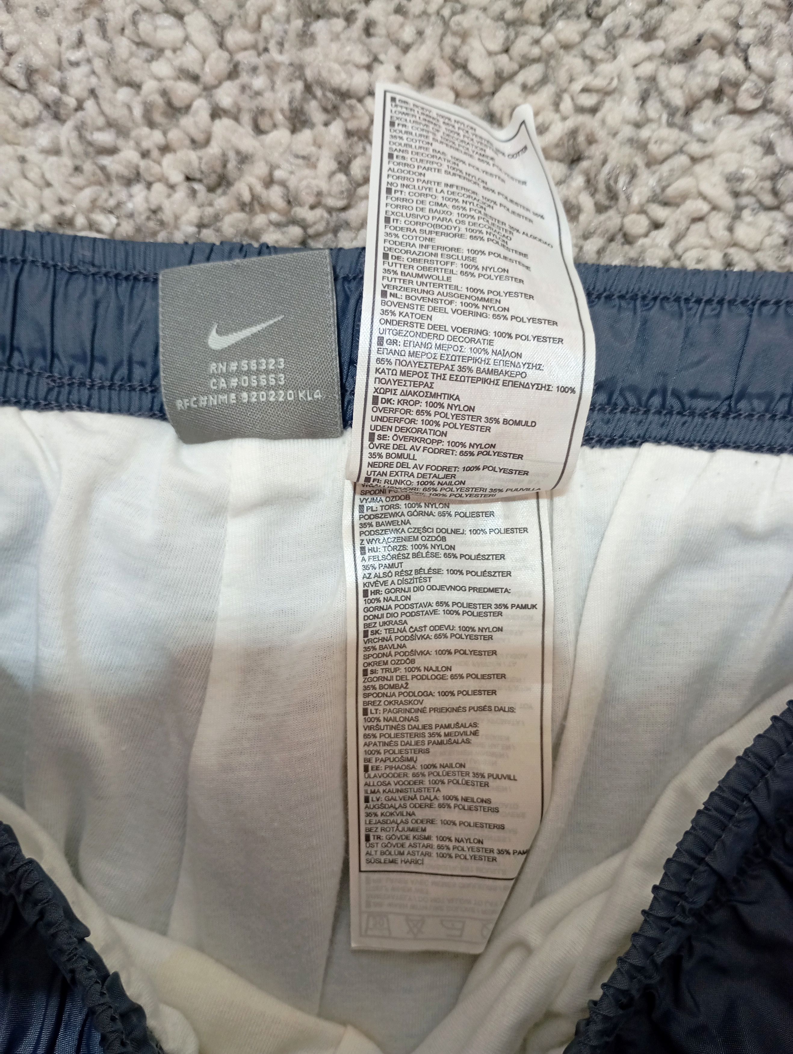 Nike NIKE 90's BAGGY SWOOSH LOGO TRACK PANTS RARE RETRO Y2K Size US 34 / EU 50 - 7 Thumbnail