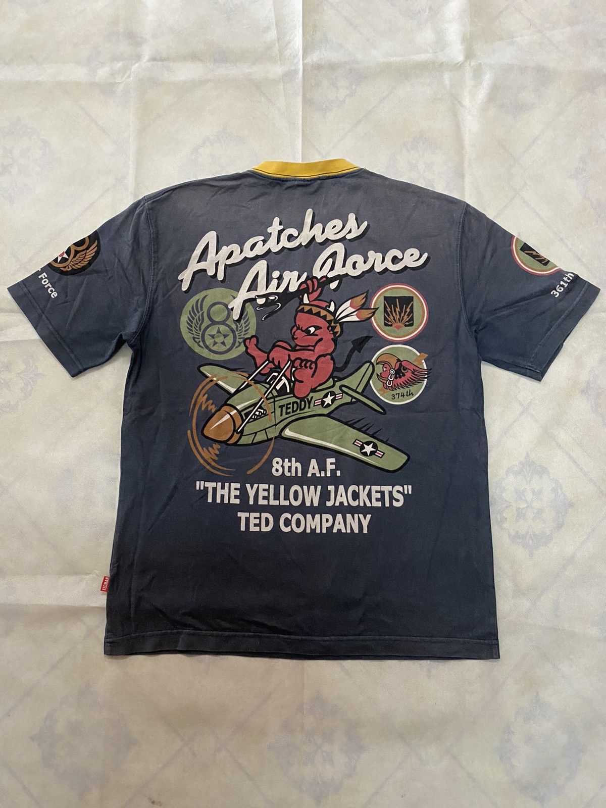 Tedman Vintage Tedman Apatches Air Force Tees Size US M / EU 48-50 / 2 - 9 Thumbnail