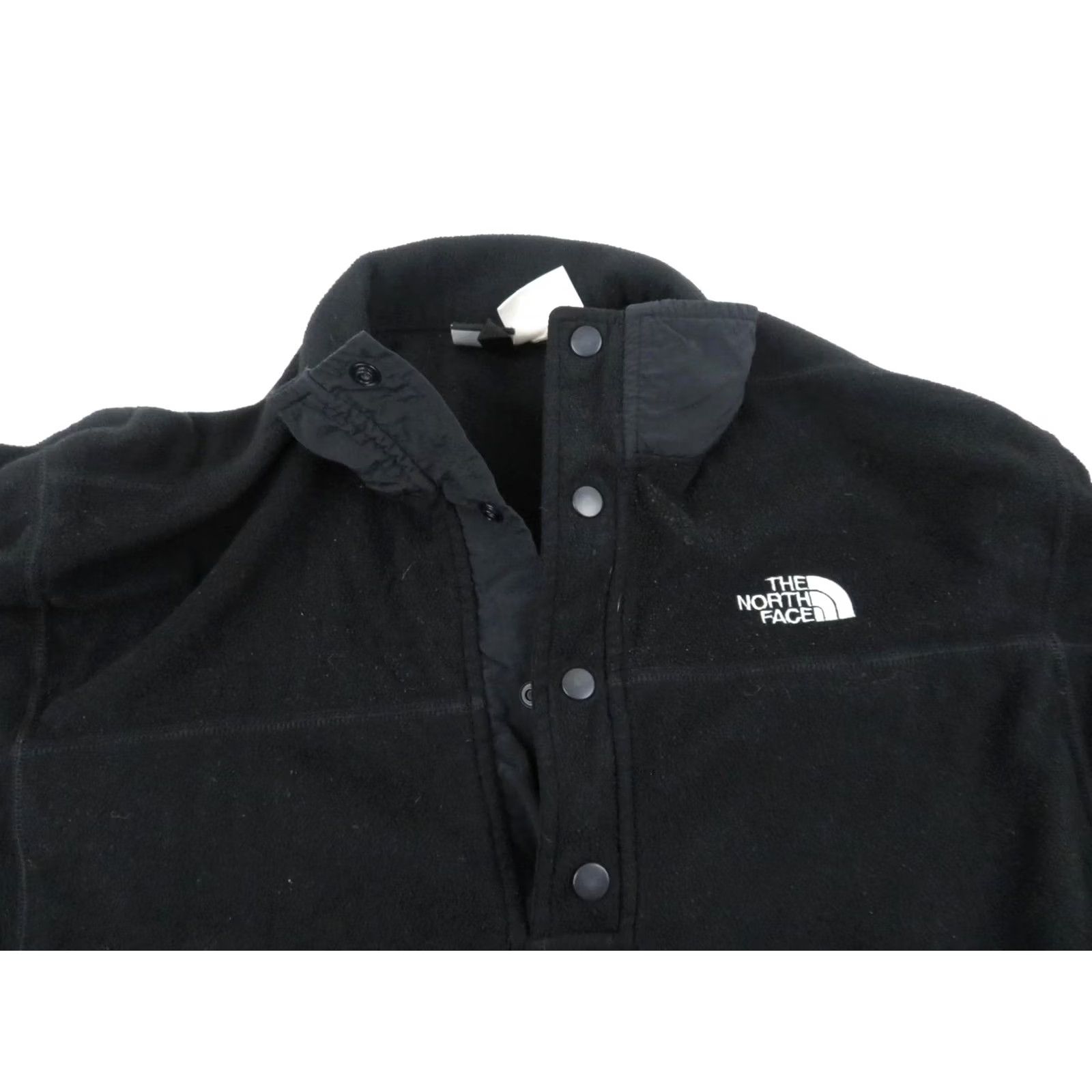 The North Face VINTAGE The North Face Mens Synchilla Snap Pullover Jacket Black M Size US M / EU 48-50 / 2 - 3 Thumbnail