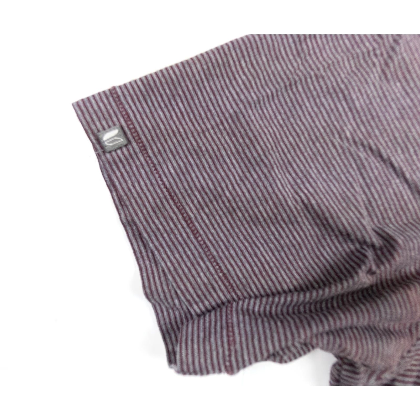 Vintage Linksoul Polo Shirt Red Gray Striped Short Sleeve Large Men’s Preppy Casual Size US L / EU 52-54 / 3 - 3 Thumbnail