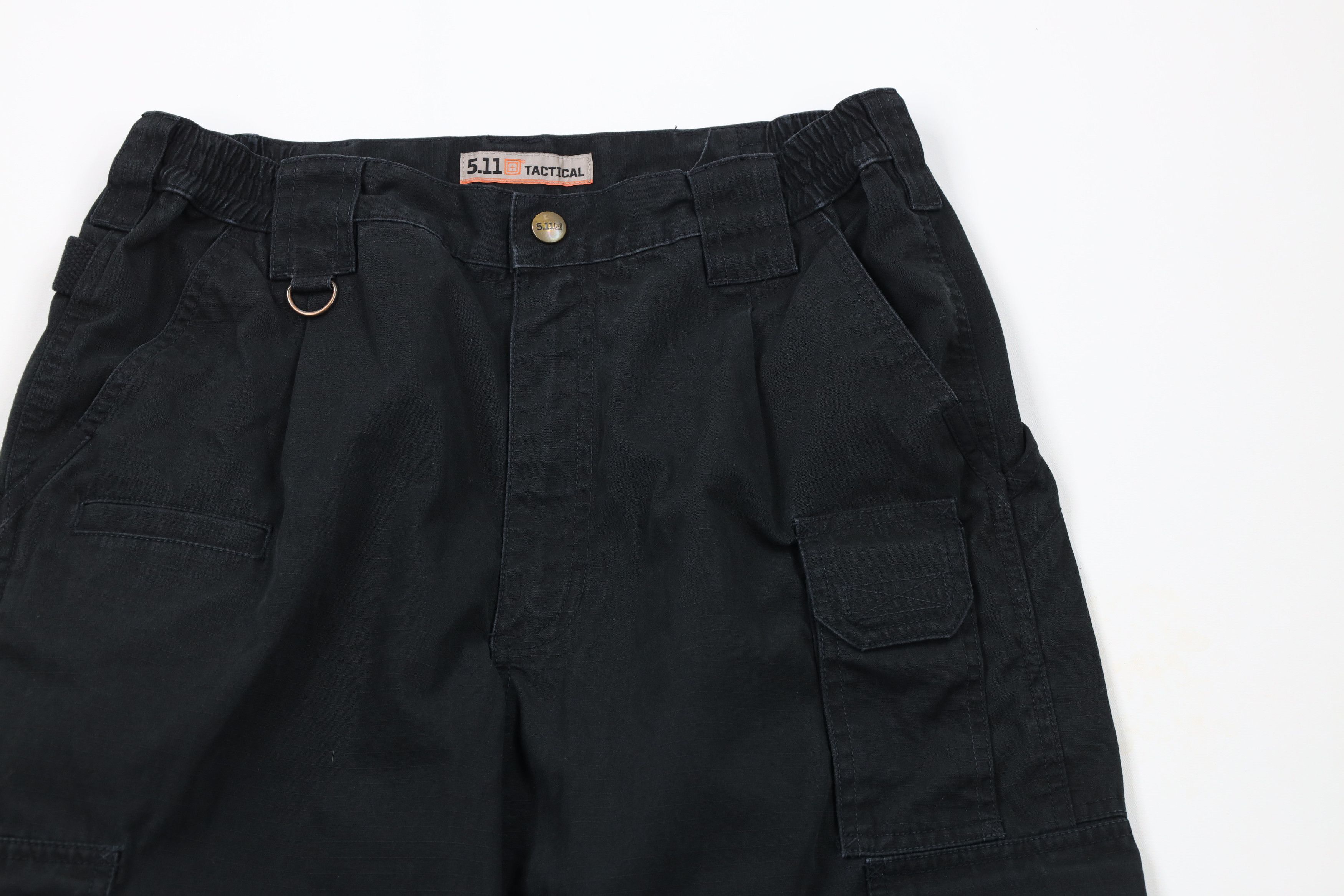 Vintage 5.11 Tactical Series Knee Taclite Pro Cargo Pants Black Size US 32 / EU 48 - 2 Thumbnail