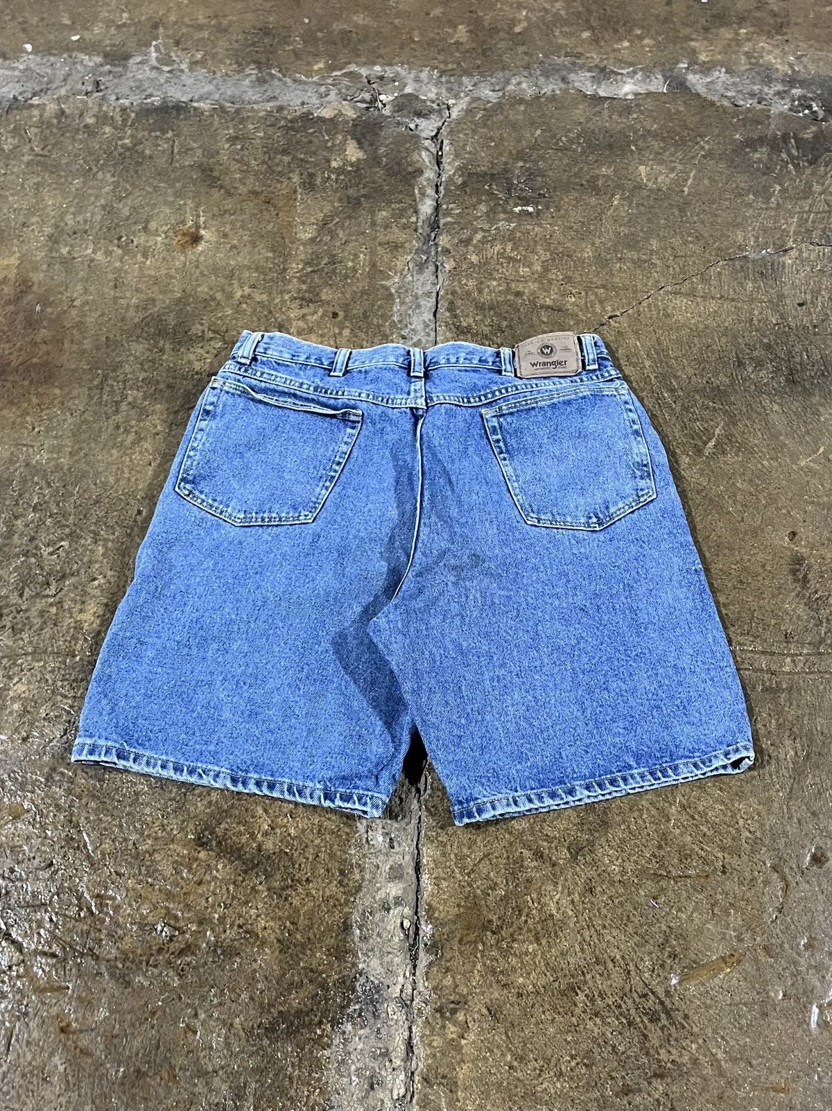 Carhartt × Vintage × Wrangler Crazy Carhartt Style Wrangler Carpenter Jorts Skater Shorts Size US 34 / EU 50 - 1 Thumbnail
