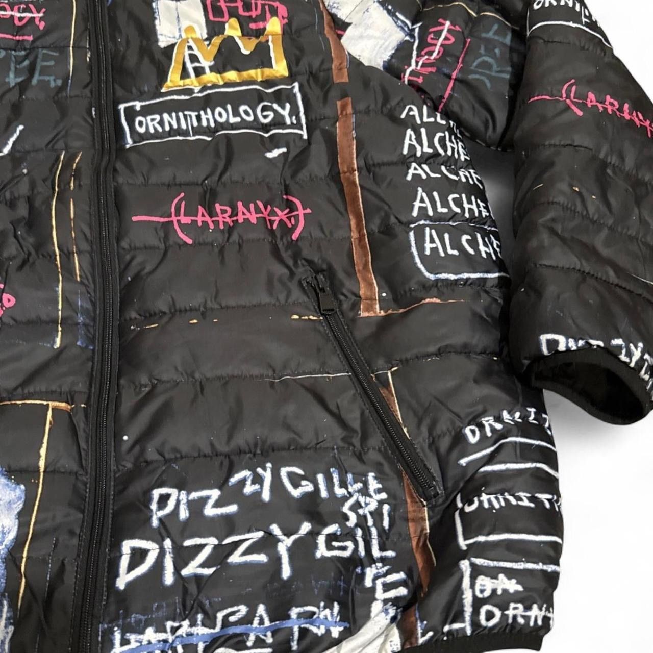 Jean-Michel Basquiat x Members Only Alchemy Puffy Jacket Men