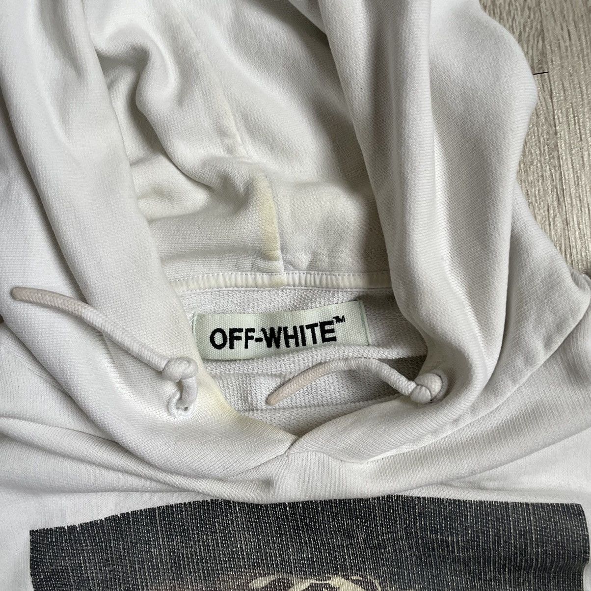 Off-White Off White Cut Off Caravaggio Hoodie Size US M / EU 48-50 / 2 - 8 Thumbnail
