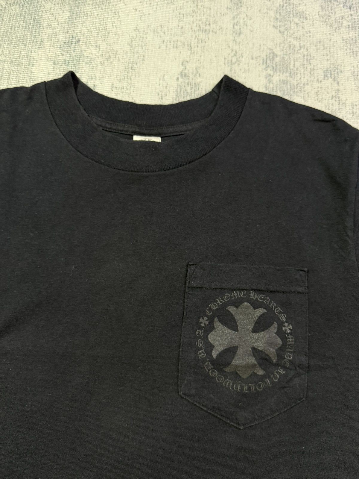 Chrome Hearts 2010s - TONAL CH PLUS STAMP TEE Size US S / EU 44-46 / 1 - 9 Thumbnail