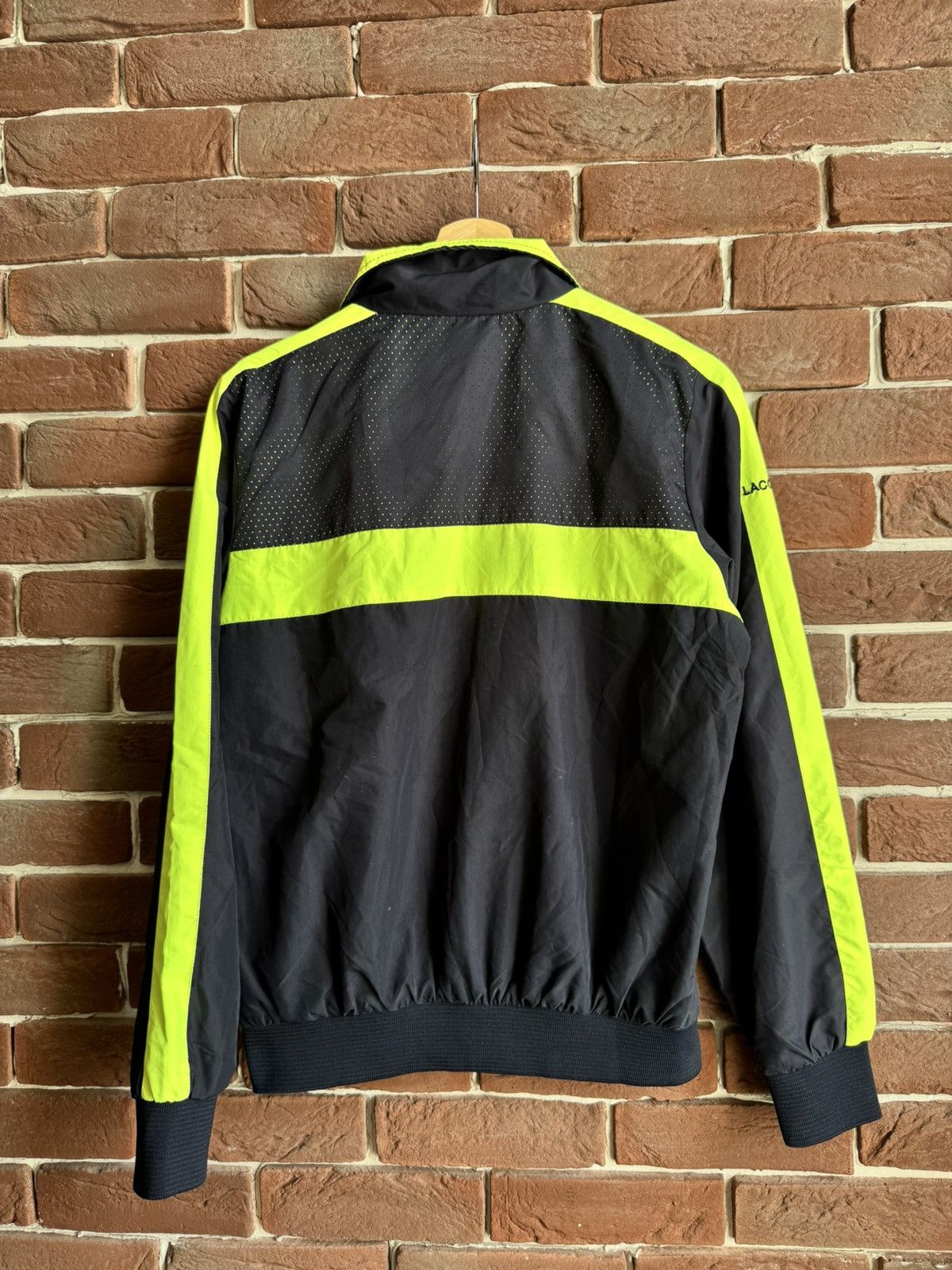 Lacoste Vintage Lacoste Andy Roddick Windbreaker Jacket Drill Size US S / EU 44-46 / 1 - 2 Thumbnail