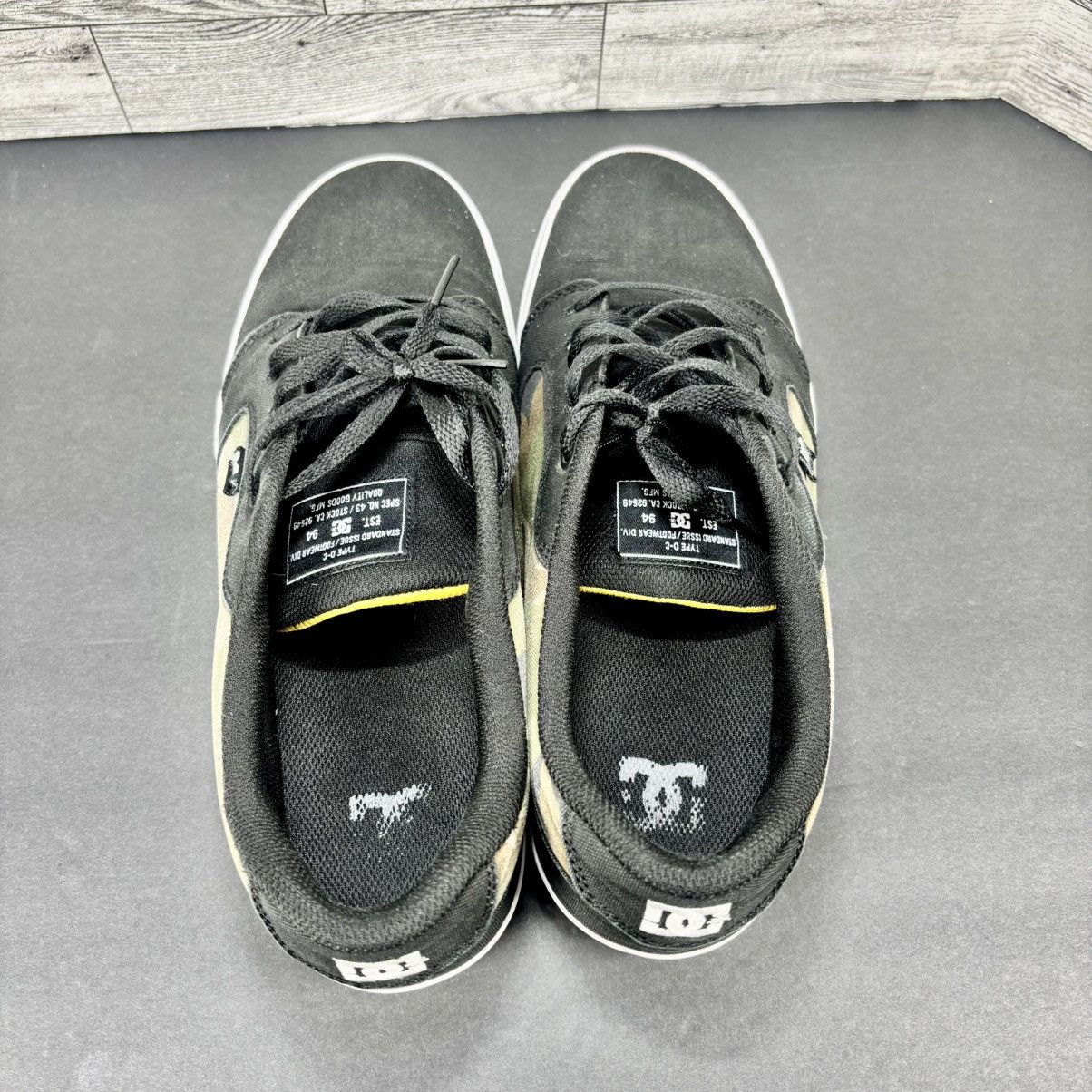 DC DC ANVIL CANVAS TX SE SKATE TRAINERS MEN SHOES BLACK/ Size US 12 / EU 45 - 4 Thumbnail