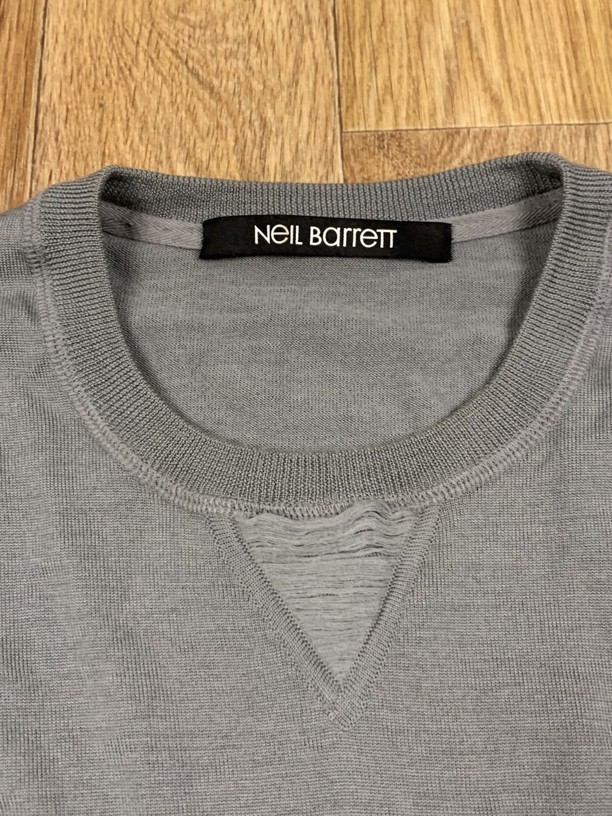 Neil Barrett Neil Barrett Grey 2 pocket Sweatshirt Size US L / EU 52-54 / 3 - 2 Thumbnail