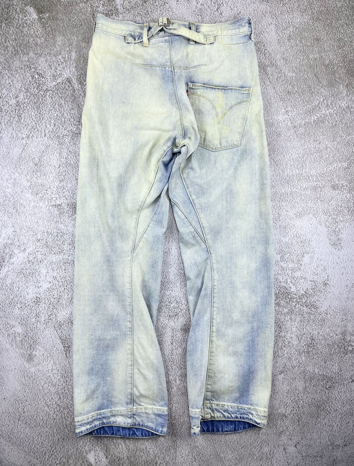 Levi's Vintage Clothing Levi’s Engineered Jeans Vintage Wash Denim 32x32 Size US 32 / EU 48 - 2 Thumbnail