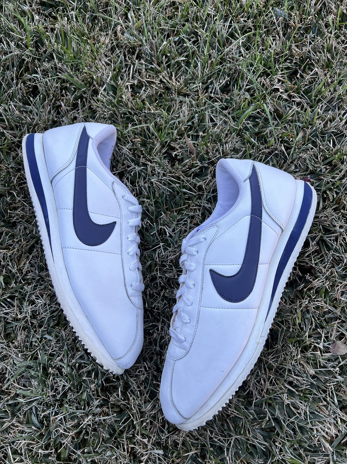 Nike RARE Nike Cortez 2009 White Blue size 13 Mens shoes Size US 13 / EU 46 - 1 Thumbnail