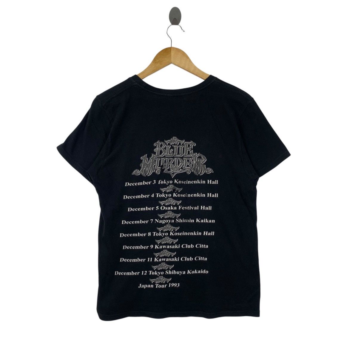 Band Tees Vintage 1993 BLUE MURDER Nothin But Trouble Japan Tour Tee Size US S / EU 44-46 / 1 - 6 Thumbnail