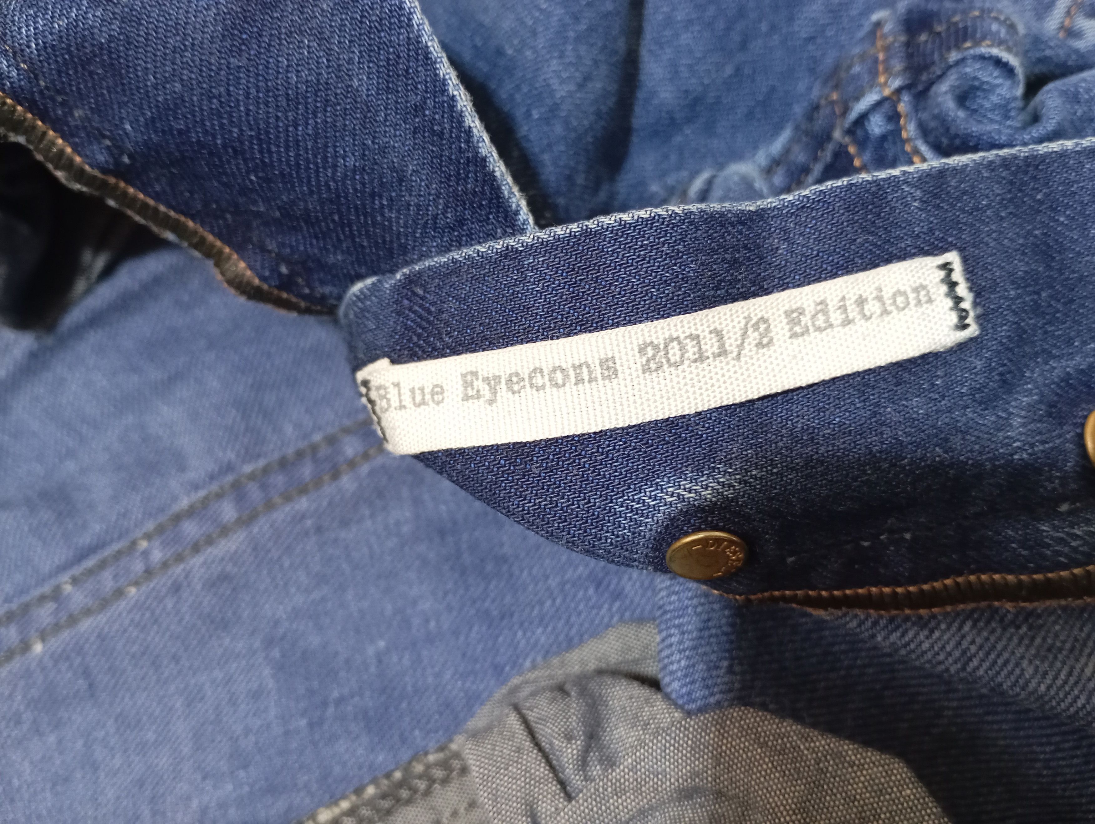 Diesel Diesel Bleu Eyecons 2011 Edition Distressed Vintage Pants Size US 32 / EU 48 - 7 Thumbnail