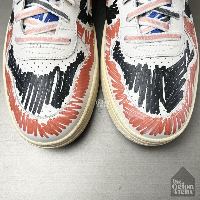 Marni × Veja Marni x Veja V1-15 High Multicolor Scribble VQ0202884B Size US 11.5 / EU 44-45 - 10 Thumbnail