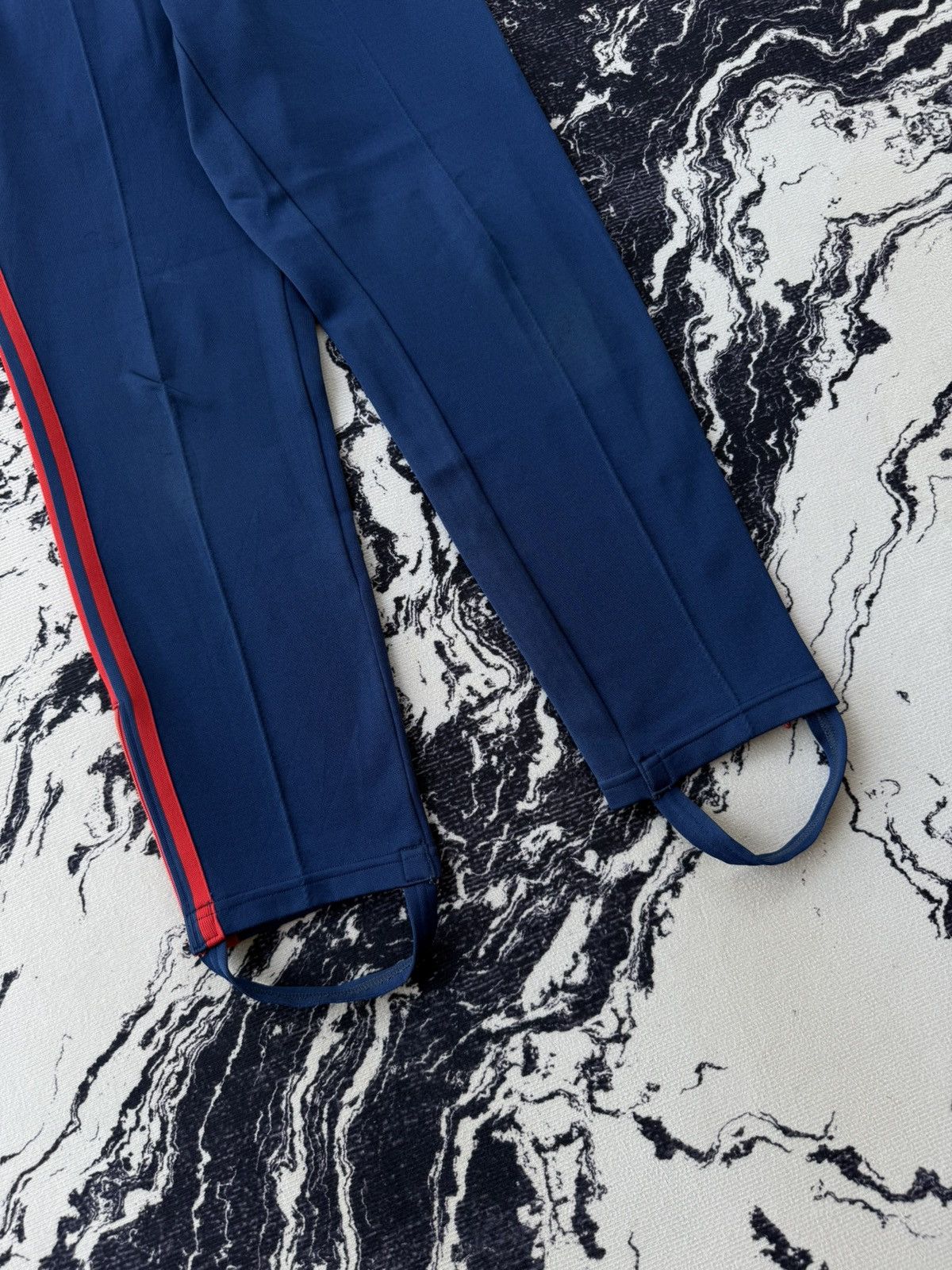 Adidas × Japanese Brand × Vintage Vintage adidas descente trackpants navy blue Size US 28 / EU 44 - 6 Thumbnail