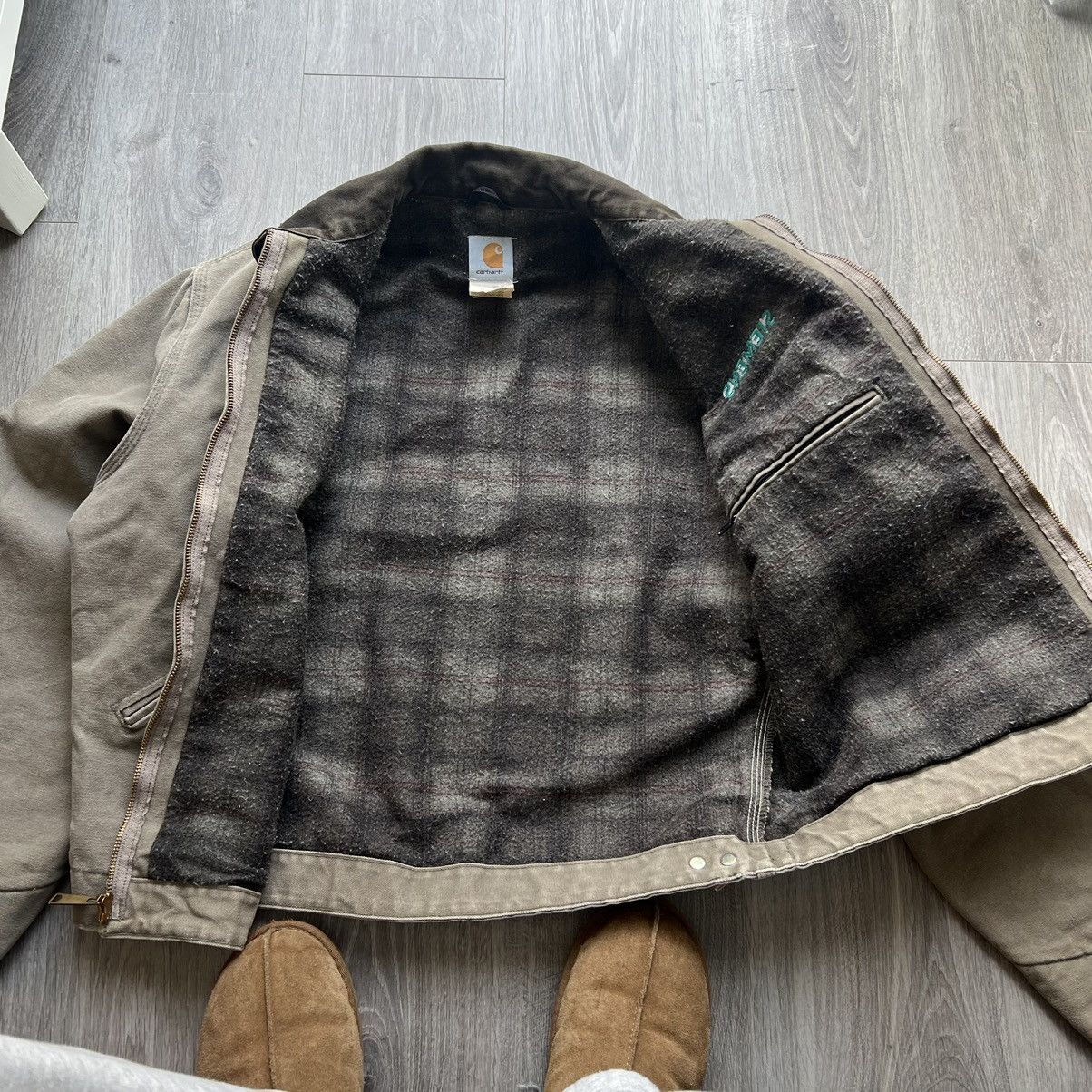Carhartt Carhartt Detroit J97 jacket 90s vintage Size US L / EU 52-54 / 3 - 3 Thumbnail