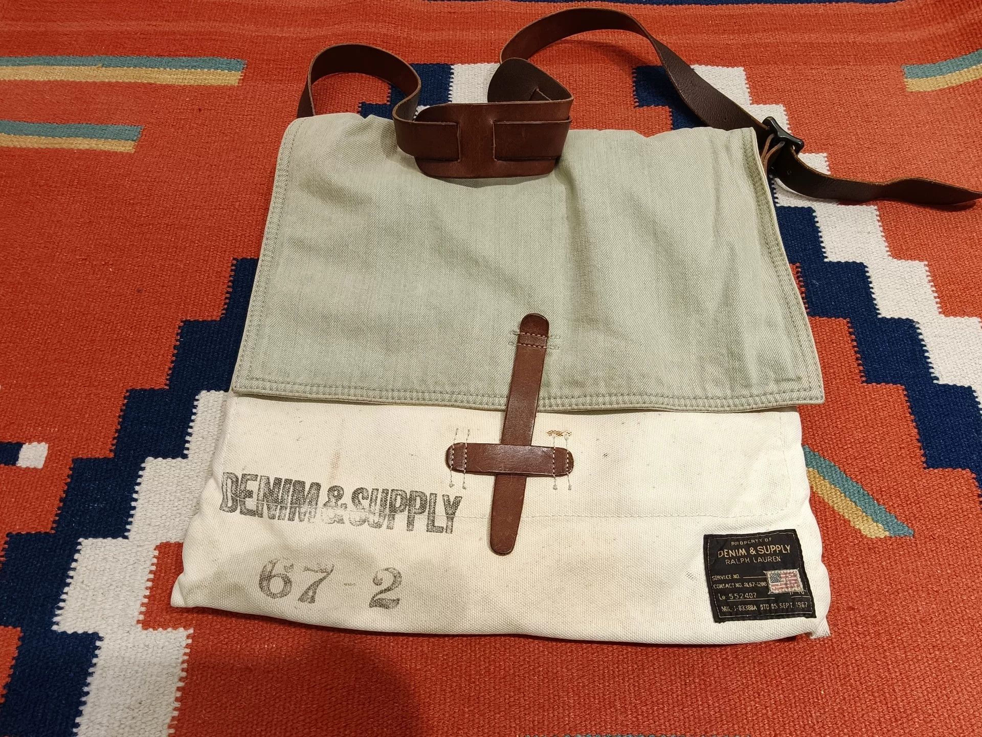 RRL Ralph Lauren Ralph Lauren RRL Backpack Helmet Bag Size ONE SIZE - 1 Thumbnail