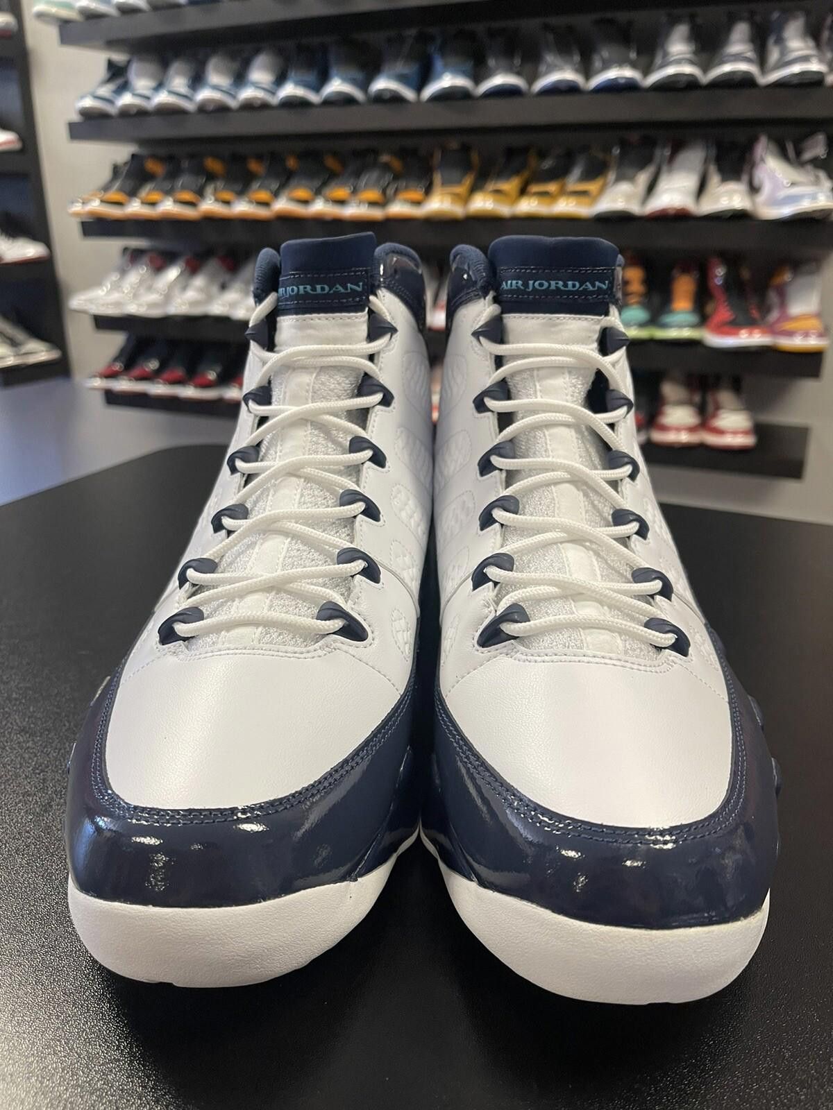 Jordan Brand Size 14 - Air Jordan Retro 9 Pearl Blue, UNC 2019 302370-145 Size US 14 / EU 47 - 2 Thumbnail