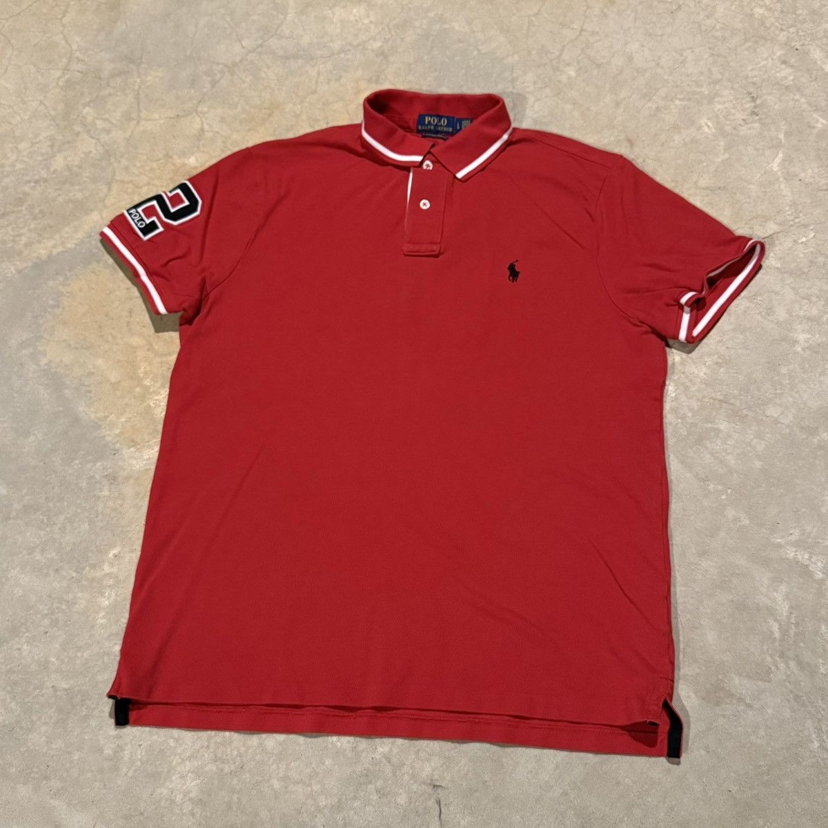 Polo Ralph Lauren Vtg Polo Ralph Lauren #2 Pony Rugby Shirt Chief Keef Y2K Size US L / EU 52-54 / 3 - 2 Thumbnail