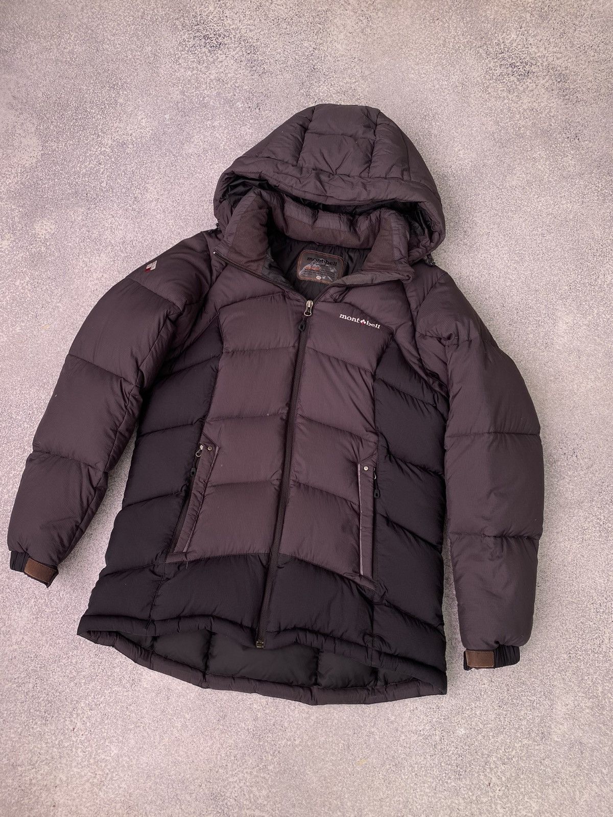 Montbell × Vintage Vintage Montbell Puffer Bordeaux Jacket Size US M / EU 48-50 / 2 - 4 Thumbnail