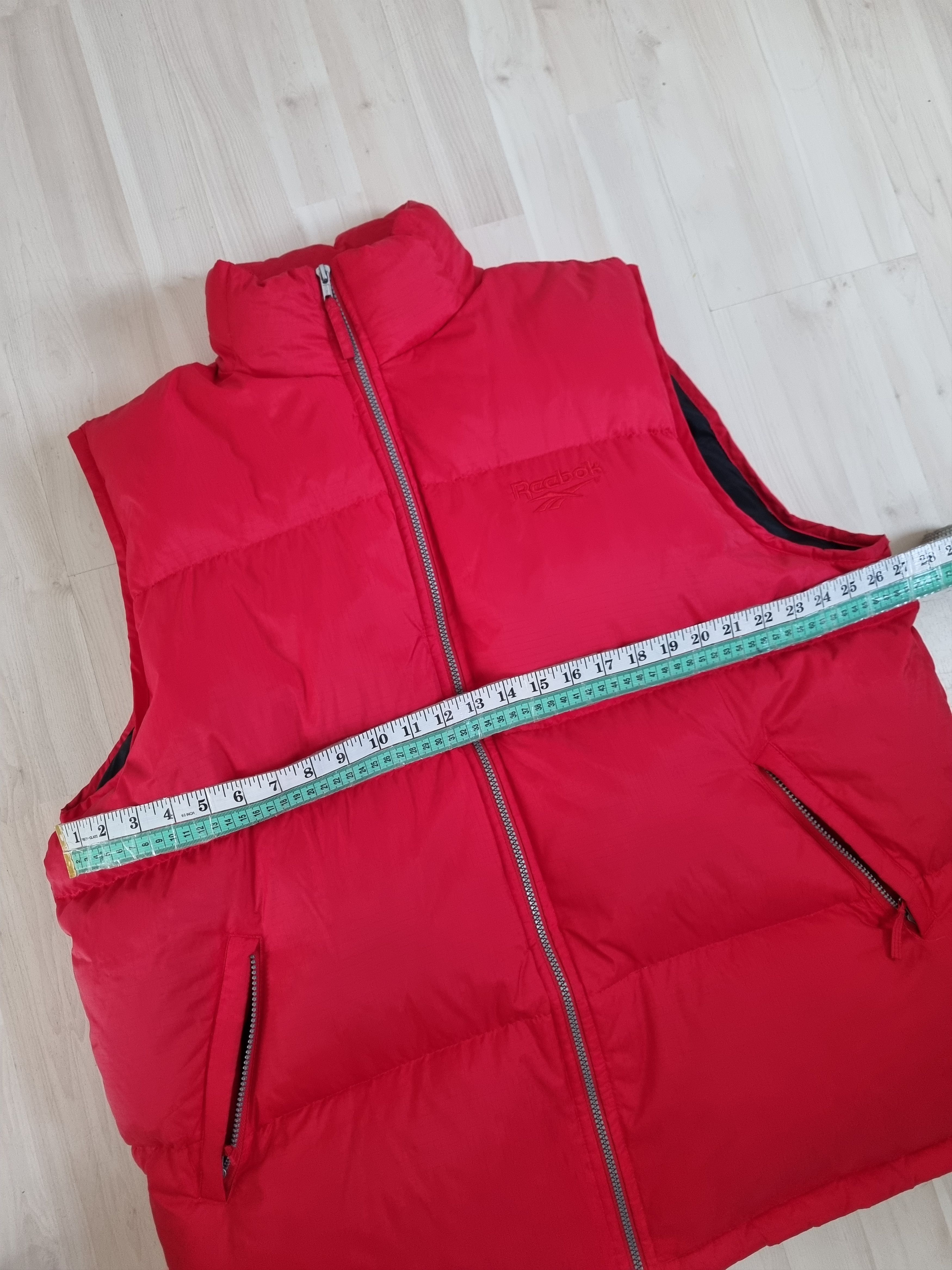 Reebok × Vintage Vintage Reebok Down Vest DRT2 Jacket Puffer Red 90s Y2K Size US XXL / EU 58 / 5 - 17 Thumbnail