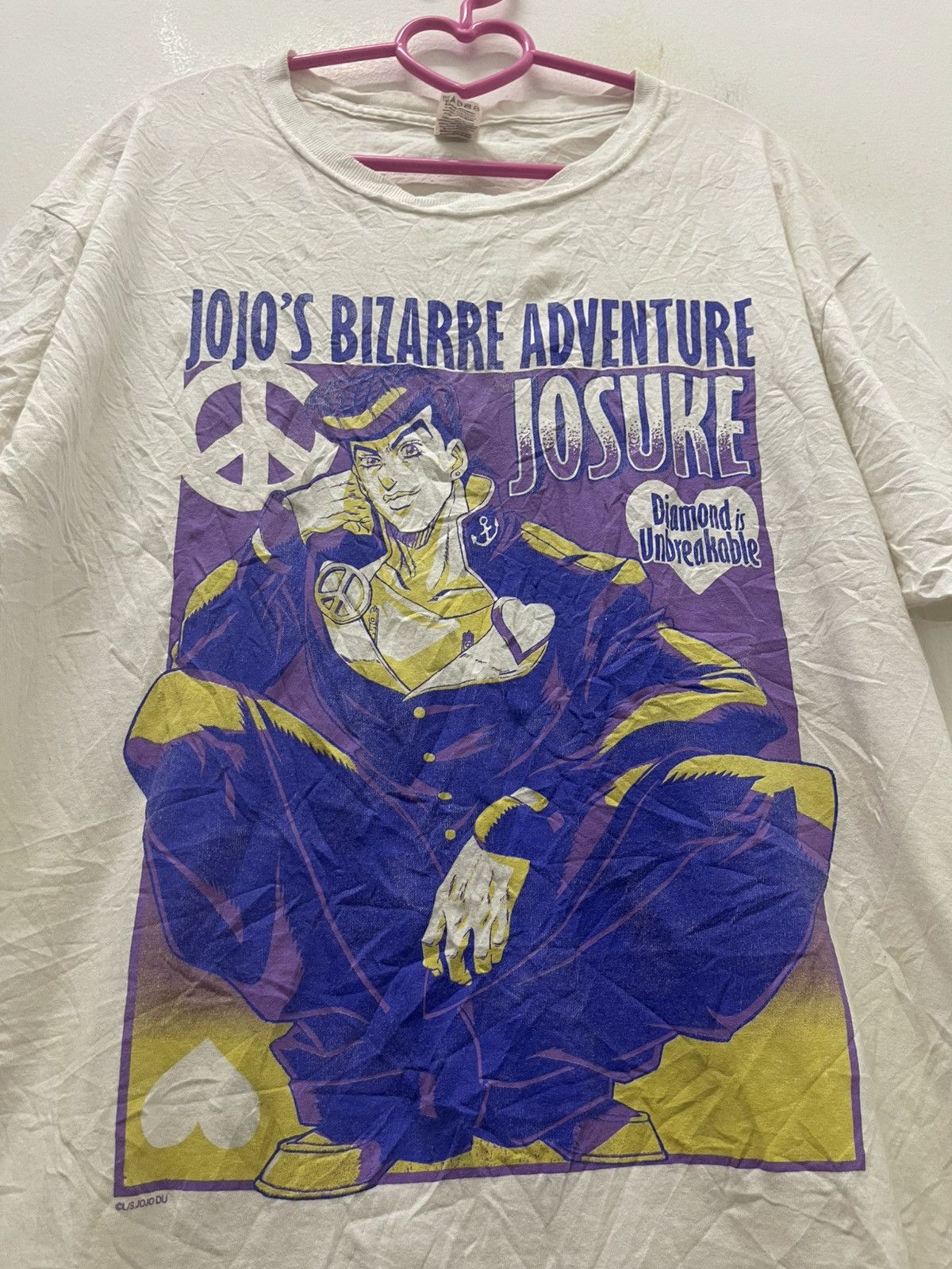 Anime Rare Vintage JOJO’S BIZARRE ADVENTURE Josuke Tee Size US M / EU 48-50 / 2 - 2 Thumbnail