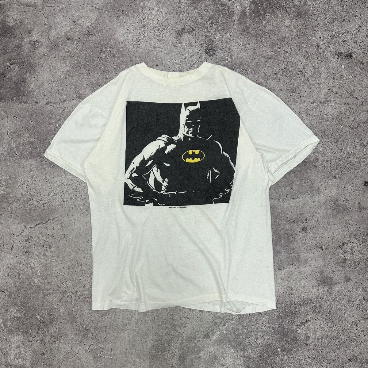 Vintage Vintage 80s Batman DC Comics single stitch tee Movie y2k Size US XL / EU 56 / 4 - 1 Thumbnail