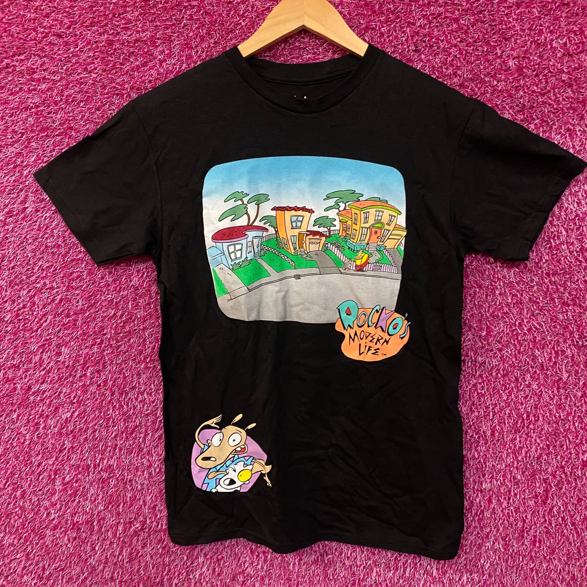 Nickelodeon Nickelodeon Rocko's Modern Life Cartoon T-Shirt Small Size US S / EU 44-46 / 1 - 1 Thumbnail