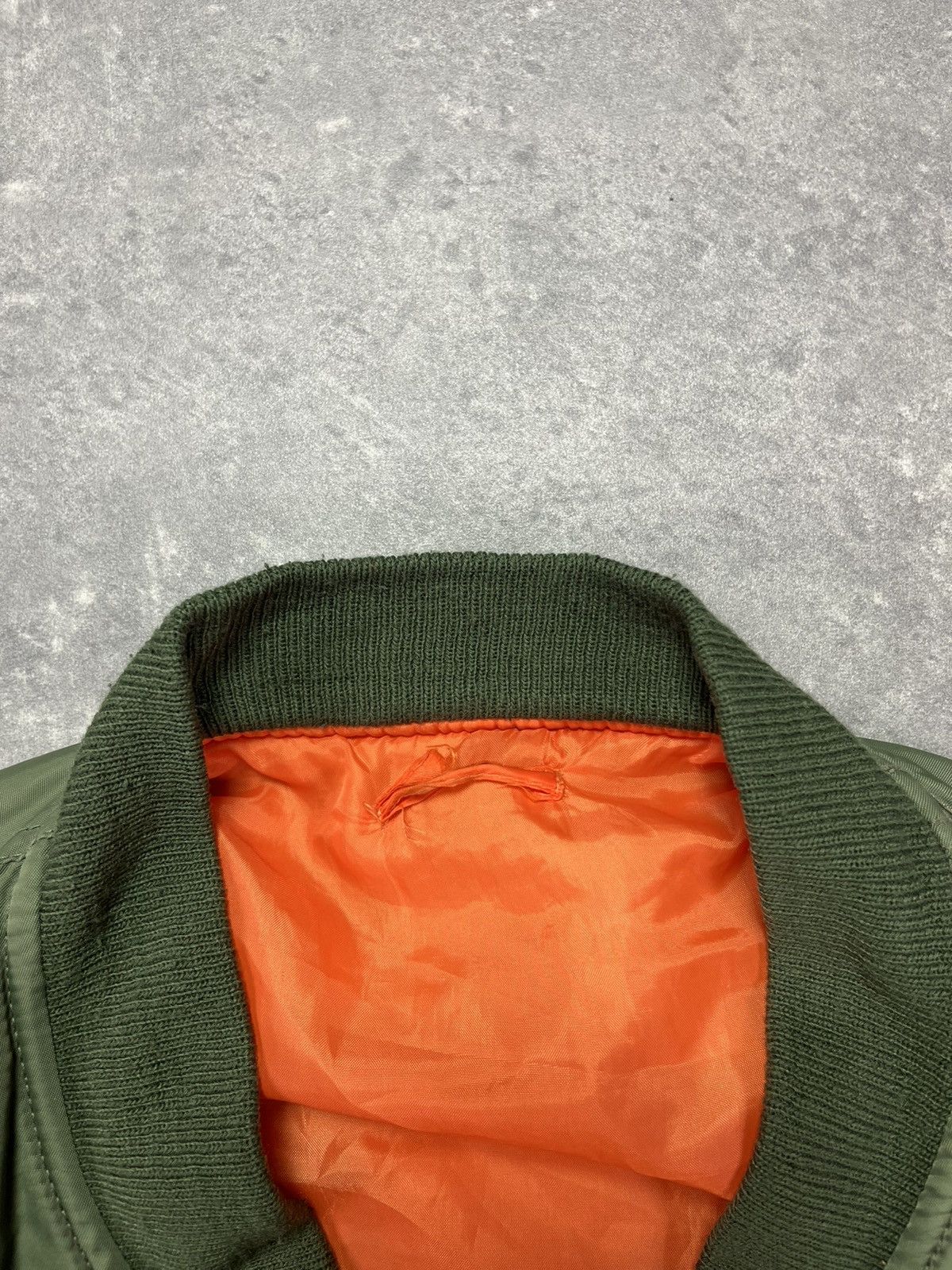 Fostex Garments Fostex Garments MA-1 Green Baggy Boxy Bomber Jacket XL XXL Size US XL / EU 56 / 4 - 10 Thumbnail
