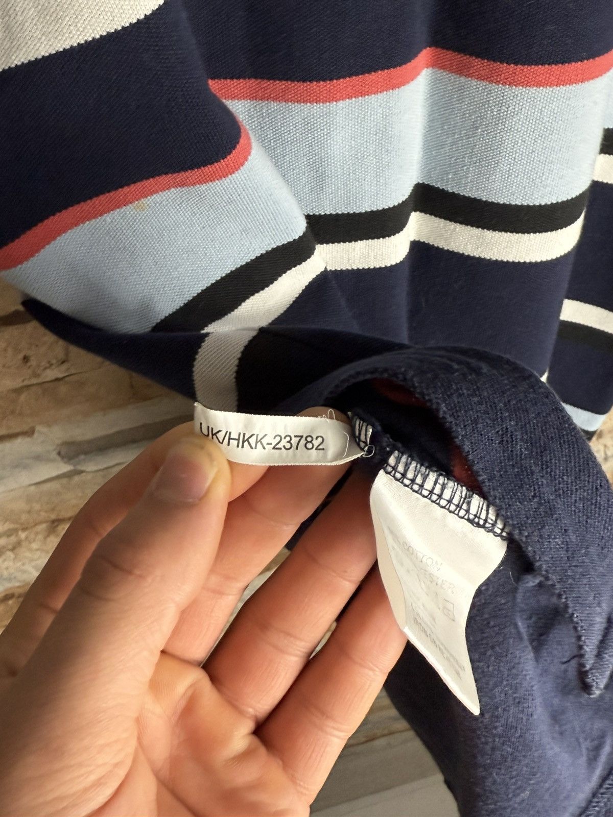 Vintage × Yves Saint Laurent Vintage Y2k Yves Saint Laurent Polo Shirt Zebra Size US L / EU 52-54 / 3 - 7 Thumbnail
