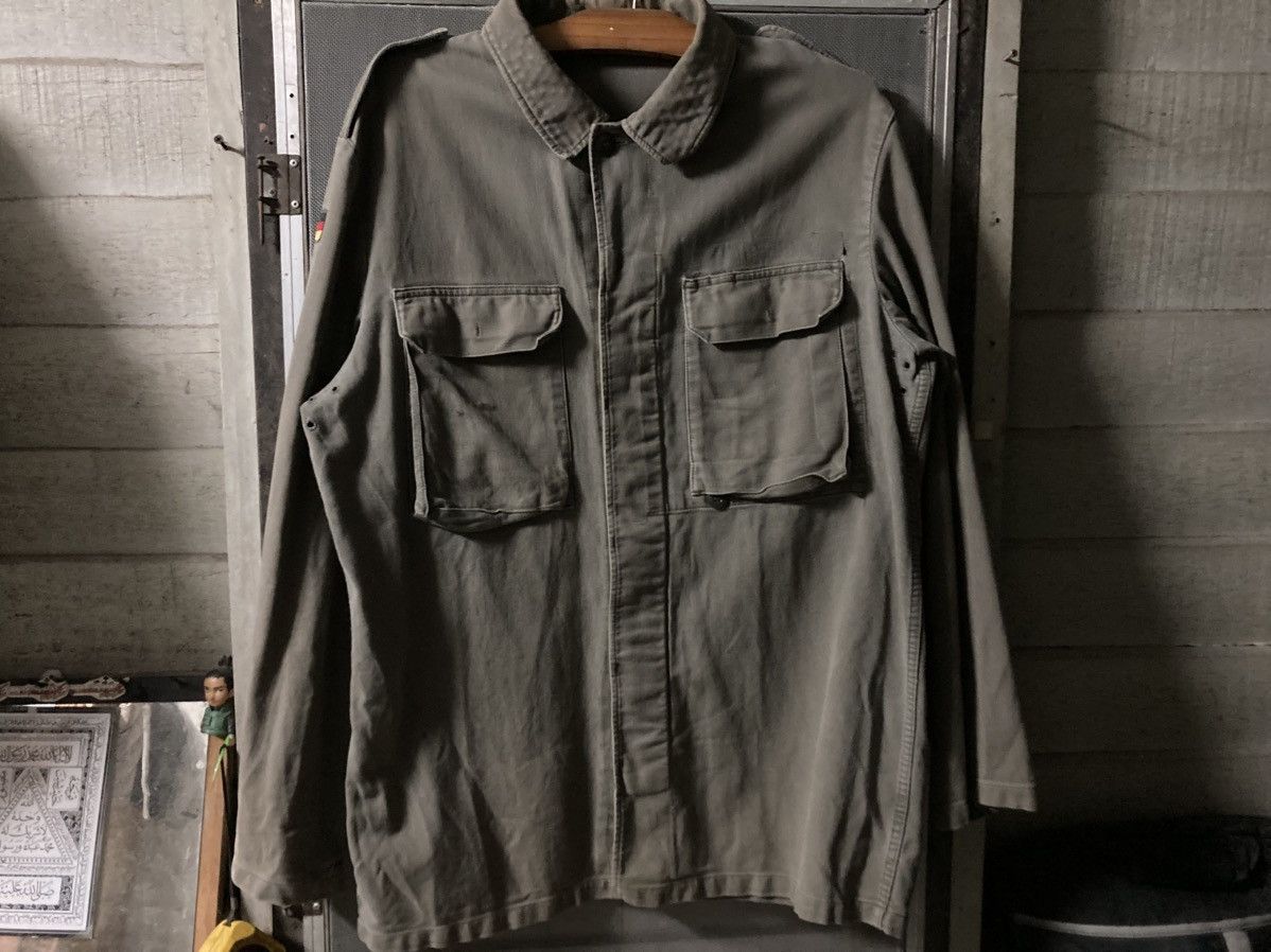Other Vintage Germany Moleskin Army Jacket Size US M / EU 48-50 / 2 - 1 Thumbnail