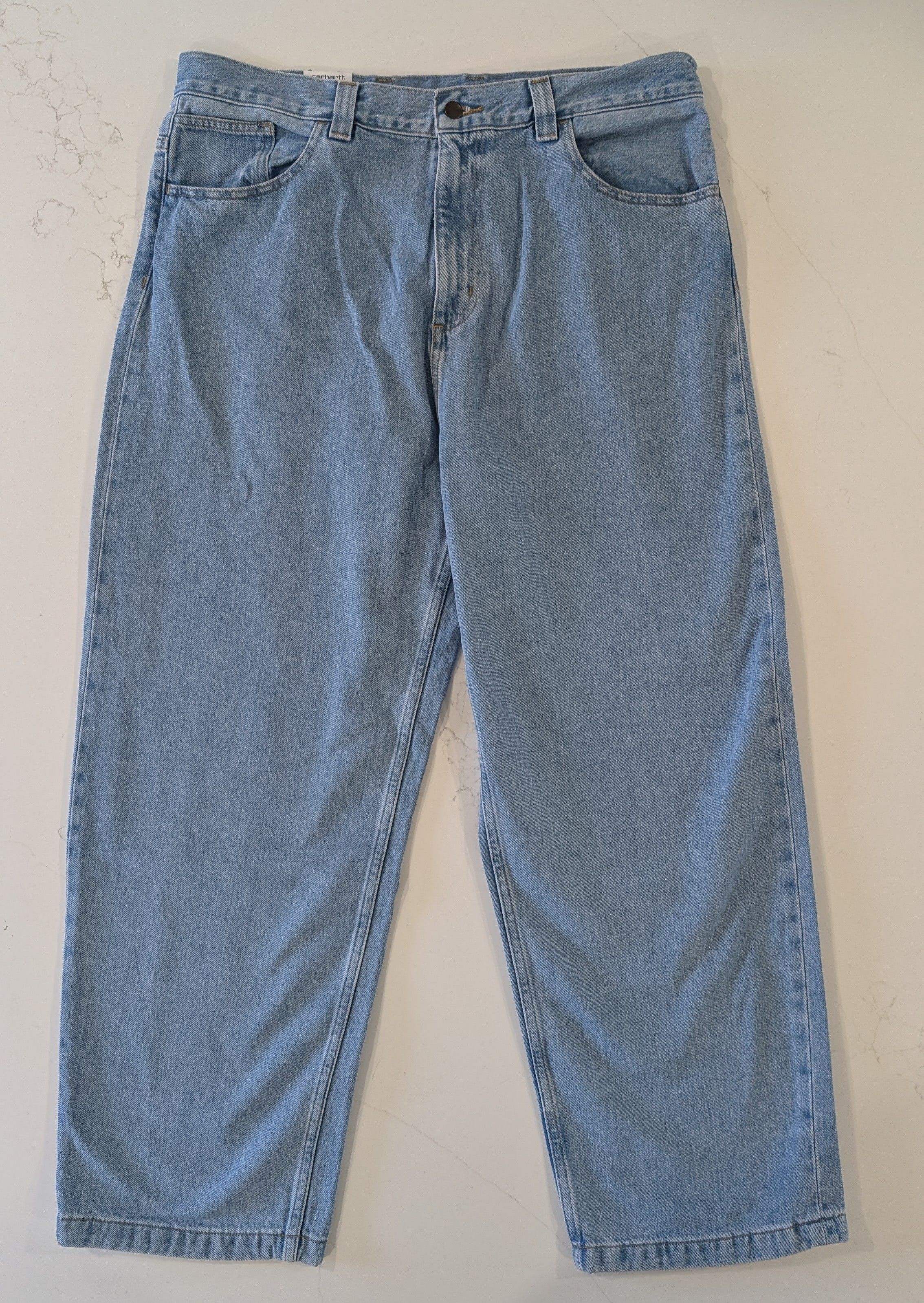 Carhartt Wip Carhartt WIP Brandon Pant NWT L Light Blue Stone Size US 37 - 1 Thumbnail