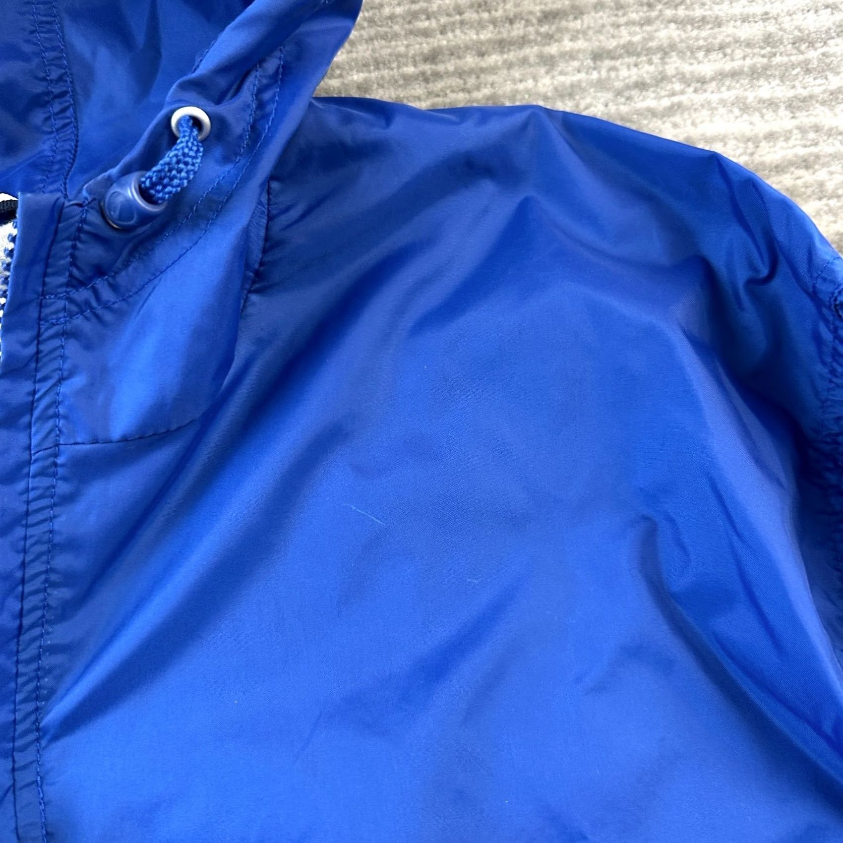 Nike VINTAGE Nike Jacket Mens M Blue Windbreaker Hoodie Fleece Lined Track Size US M / EU 48-50 / 2 - 4 Thumbnail