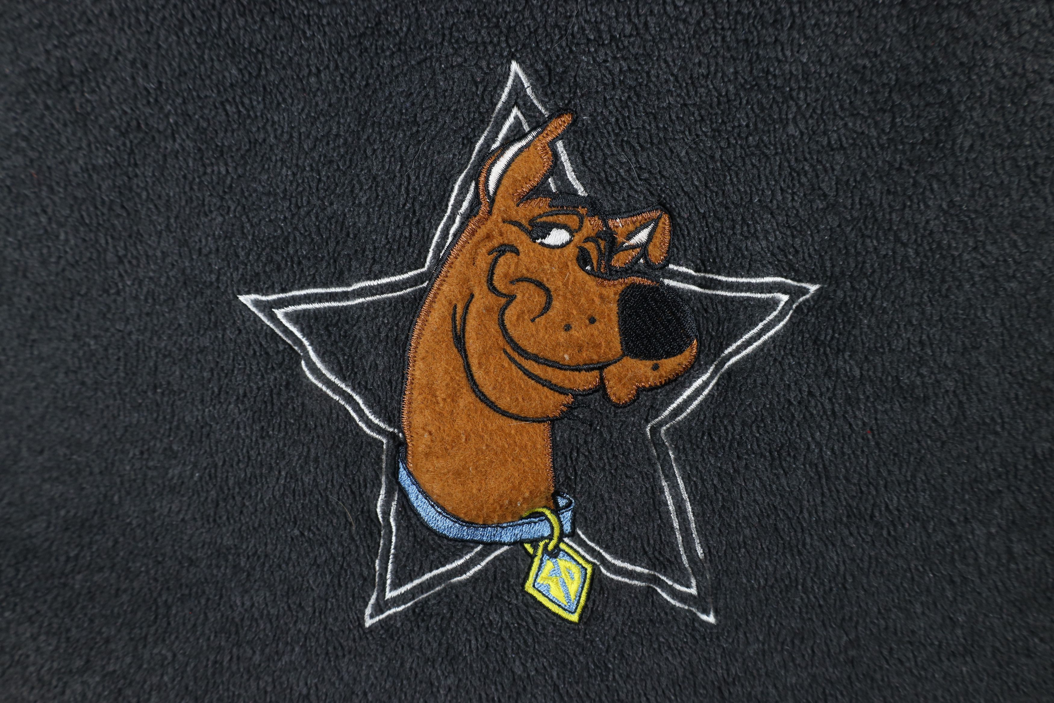 Vintage Vintage Y2K 2001 Scooby Doo Block Half Zip Fleece Sweater Size 3XL / US 20-22 - 5 Thumbnail