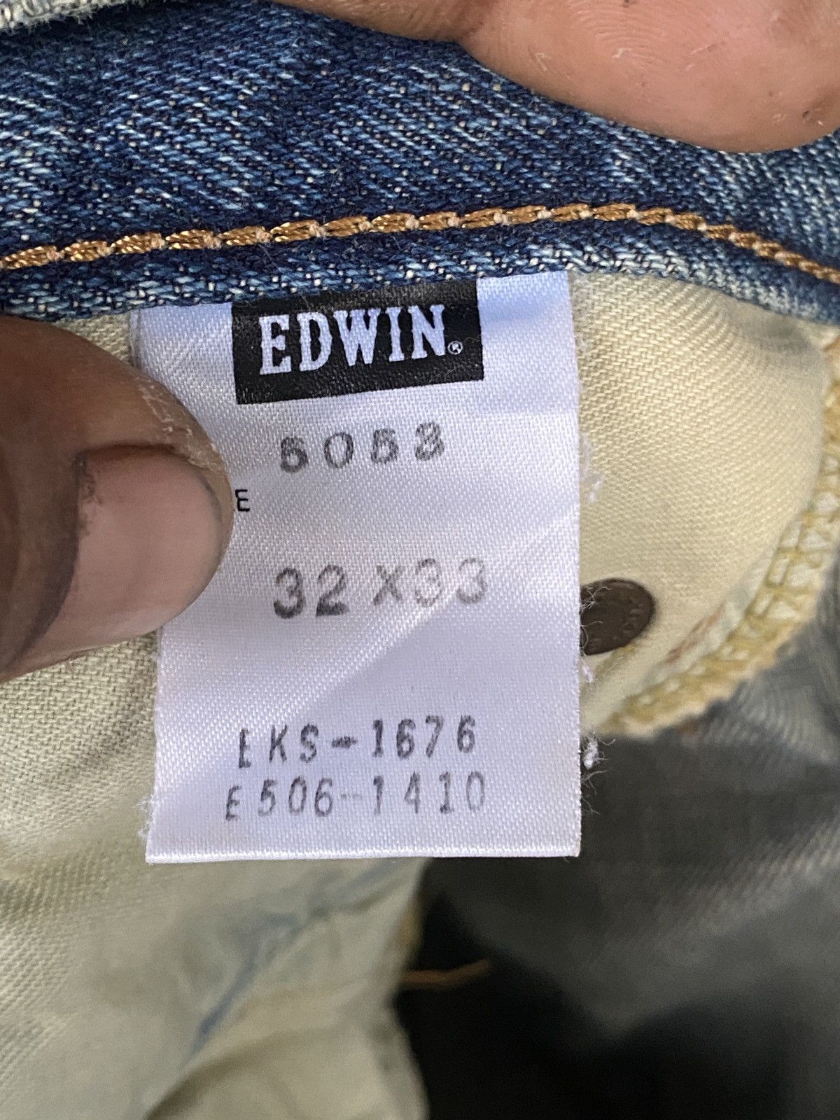 If Six Was Nine Edwin 503XX selvedge denim Size US 32 / EU 48 - 8 Thumbnail