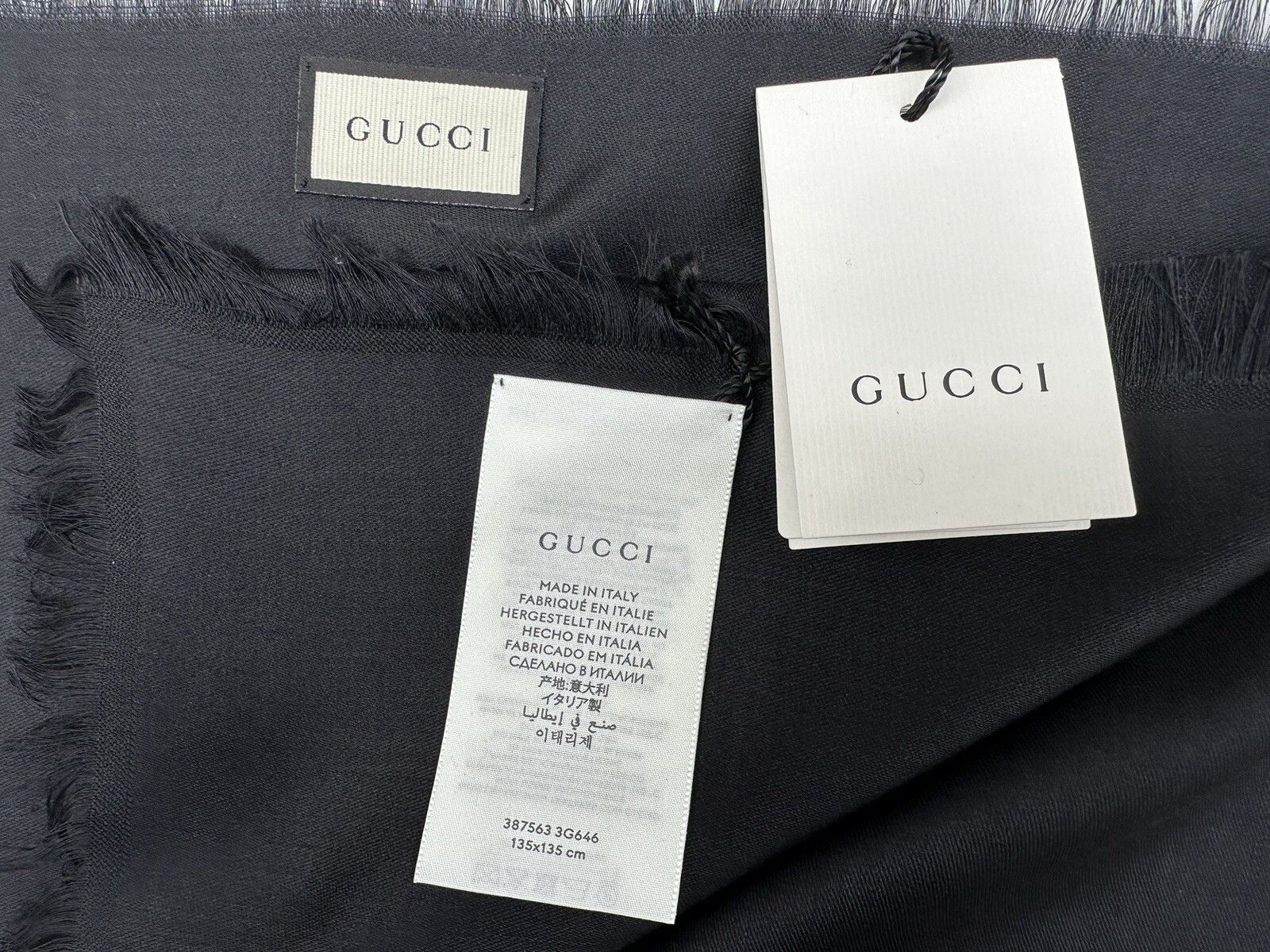 Gucci Size-135x135cm New Gucci Scarves Size ONE SIZE - 6 Thumbnail