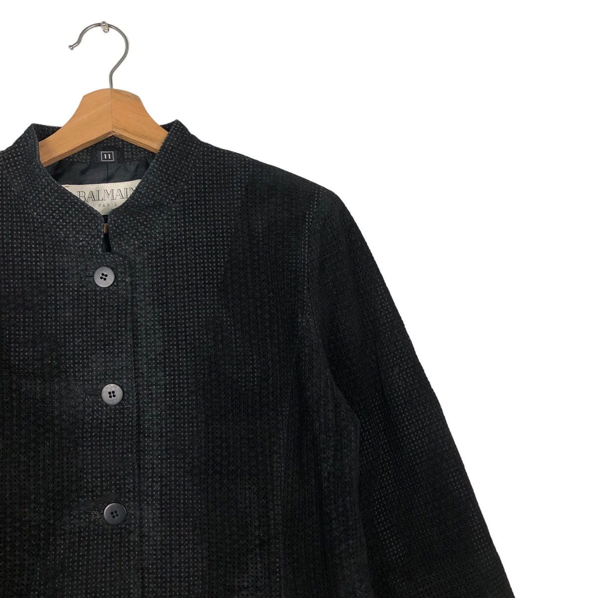 Balmain 🔥VINTAGE CROPPED COATS JACKET BALMAIN PARIS Size M / US 6-8 / IT 42-44 - 6 Thumbnail