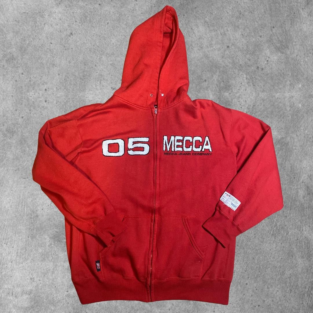 Designer Y2K MECCA Jeans Hoodie Size US L / EU 52-54 / 3 - 1 Thumbnail