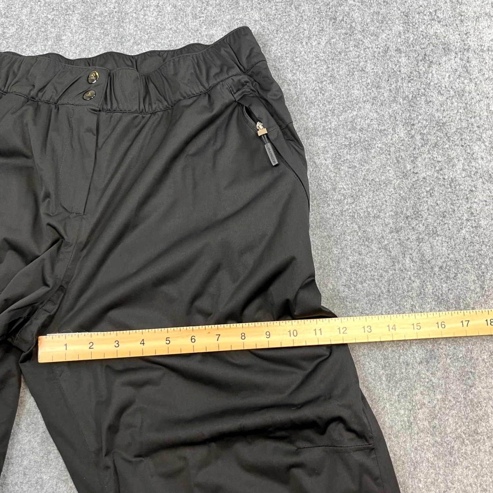 Adidas Adidas Clima Proof Womens Golf Trousers Pants Straight UK 14 Black Waterproof Size 36" / US 14 / IT 50 - 5 Thumbnail