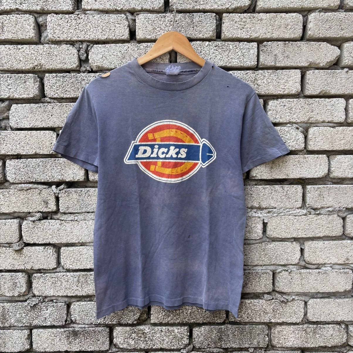 Dickies × Vintage RARE Vintage Distressed Dickies Parody Dicks Tee Size US M / EU 48-50 / 2 - 1 Thumbnail