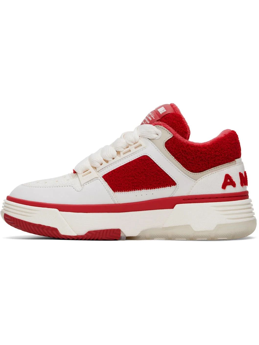 Amiri o1orln0326 MA-1 Sneakers in White/Red Size US 15 / EU 48 - 3 Thumbnail