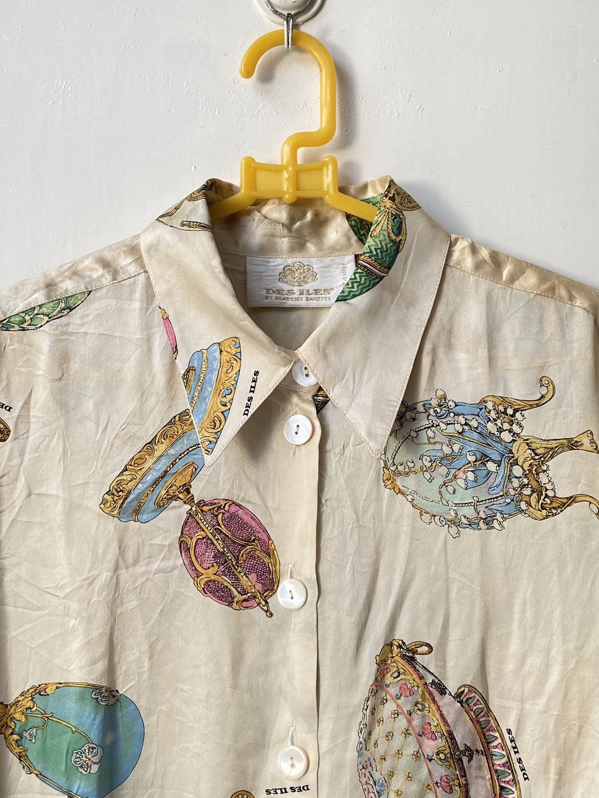 Designer × Japanese Brand Desiles By Beatrice Zanetta Motive Shirt Size US M / EU 48-50 / 2 - 4 Thumbnail