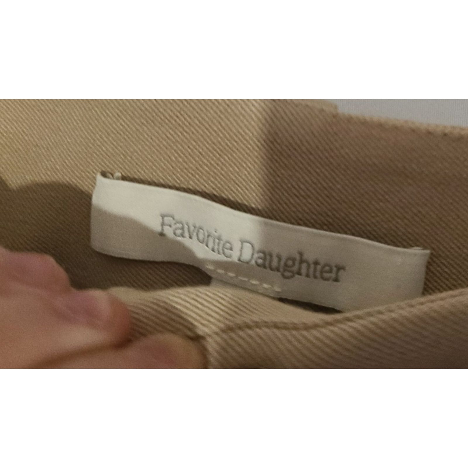 Other New W/Tag Favorite Daughter Beige Wide Leg Pants US 14 Size 36" / US 14 / IT 50 - 7 Thumbnail