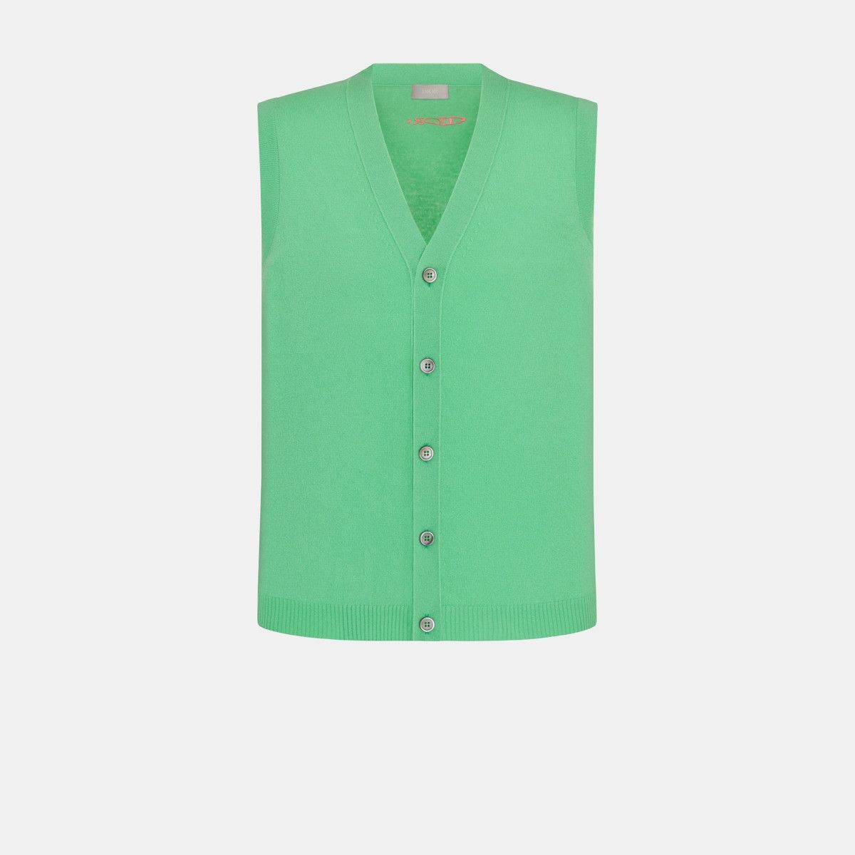 Dior o1bcso1str0326 Sweater Vest in Green Size US L / EU 52-54 / 3 - 1 Thumbnail