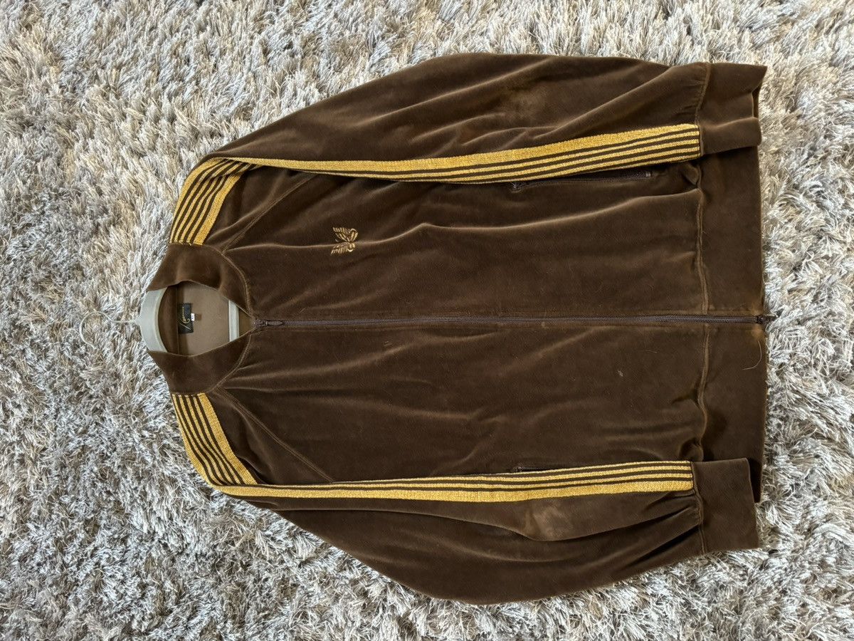 Image of Needles Brown R.c Track Jacket, Men's (Size XL)