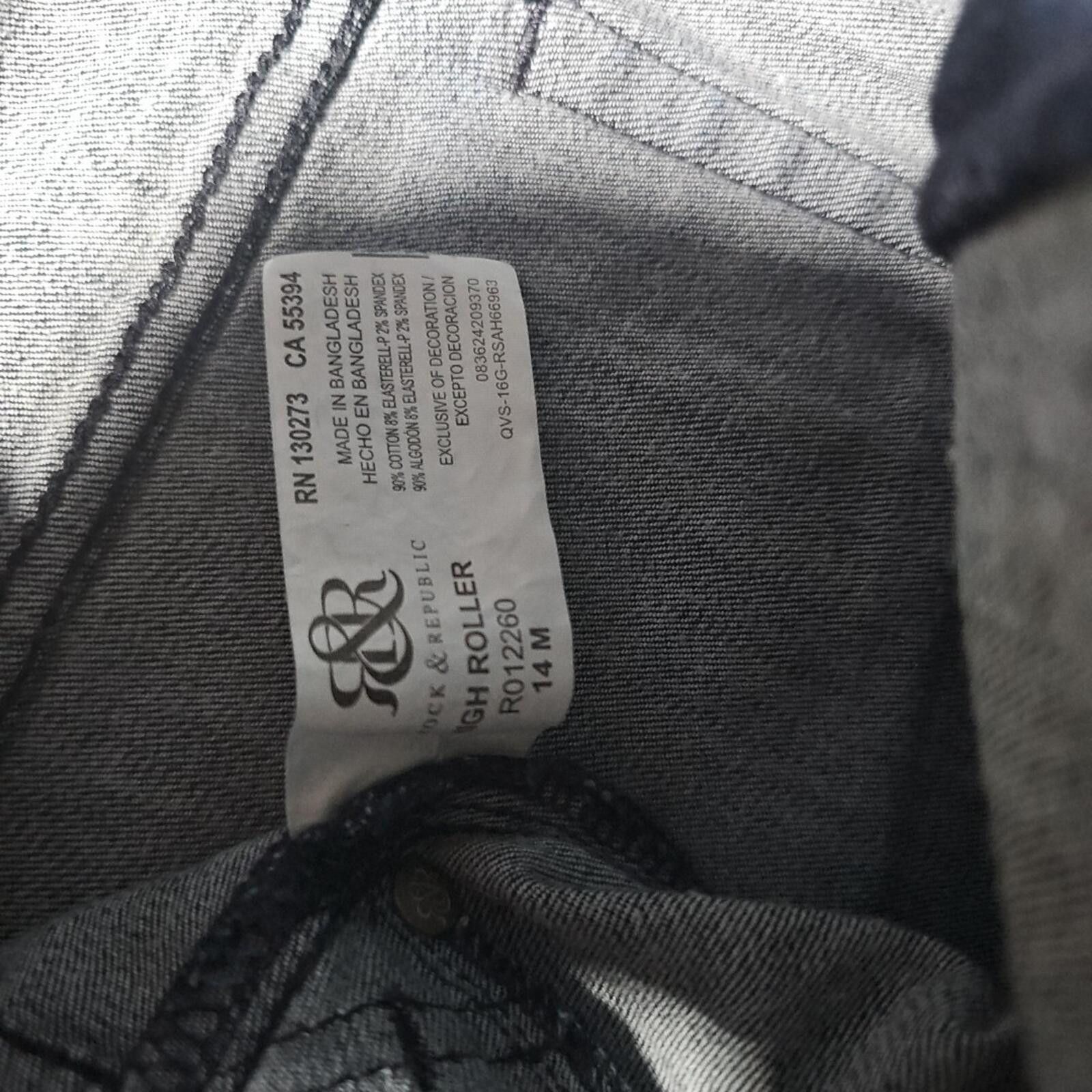 Rock & Republic Rock & Republic Sz 14 High Roller Jeans Size 36" / US 14 / IT 50 - 5 Thumbnail