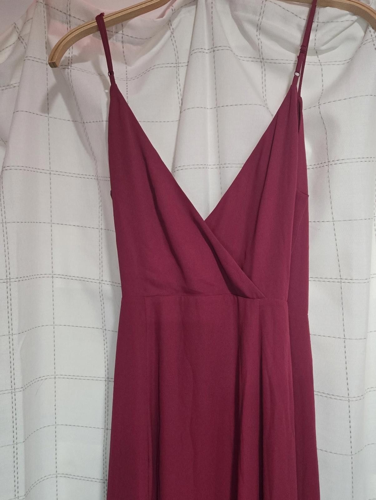Lil Wayne Wayf The Angelina Sleeveless Wrap Gown Size XS / US 0-2 / IT 36-38 - 4 Thumbnail